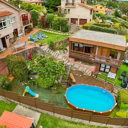 Casa Vila Do Mar Baiona Exterior foto